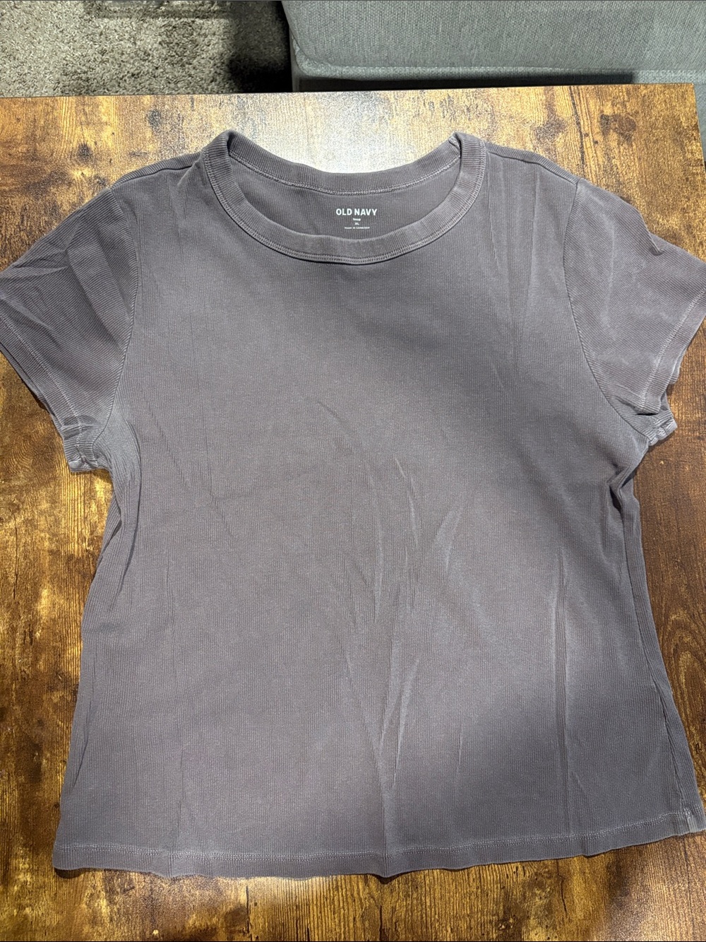 Old Navy Women's Crewneck Short Sleeve Tee - Brown